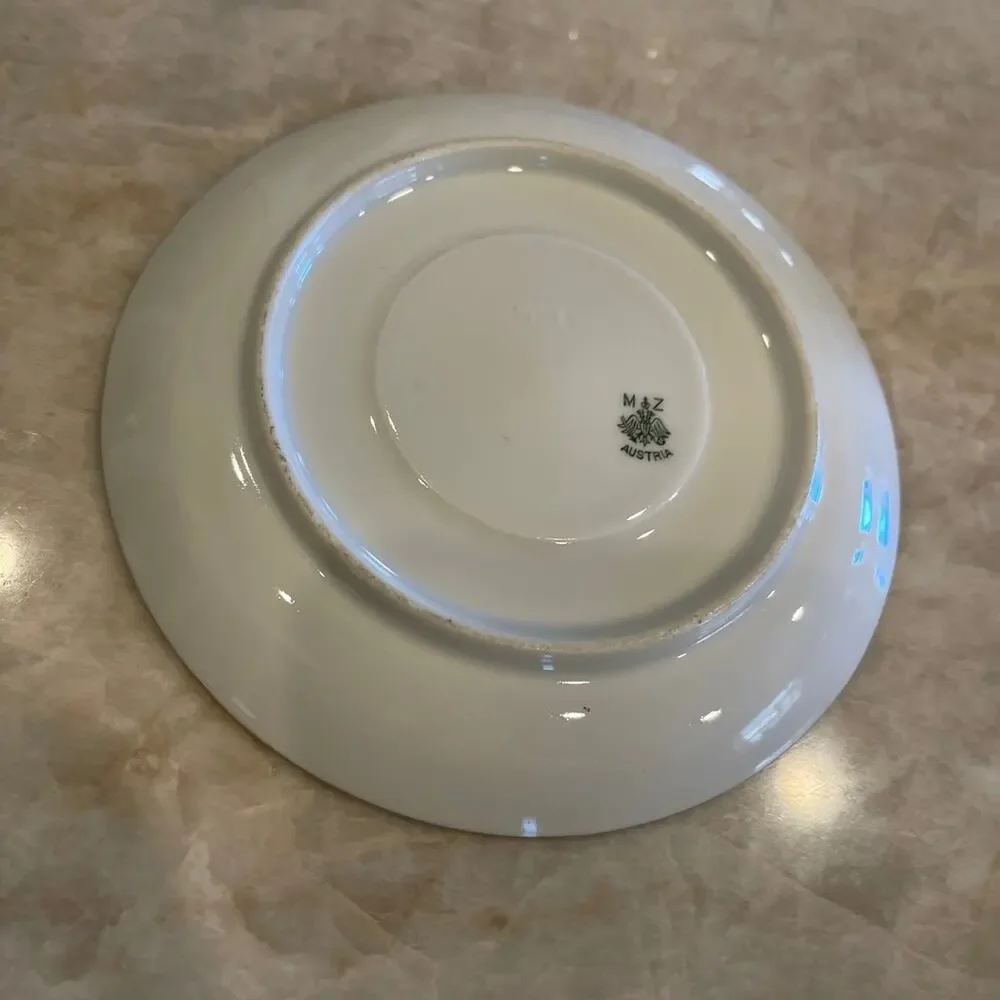 MZ Austria saucer only handpainted antique